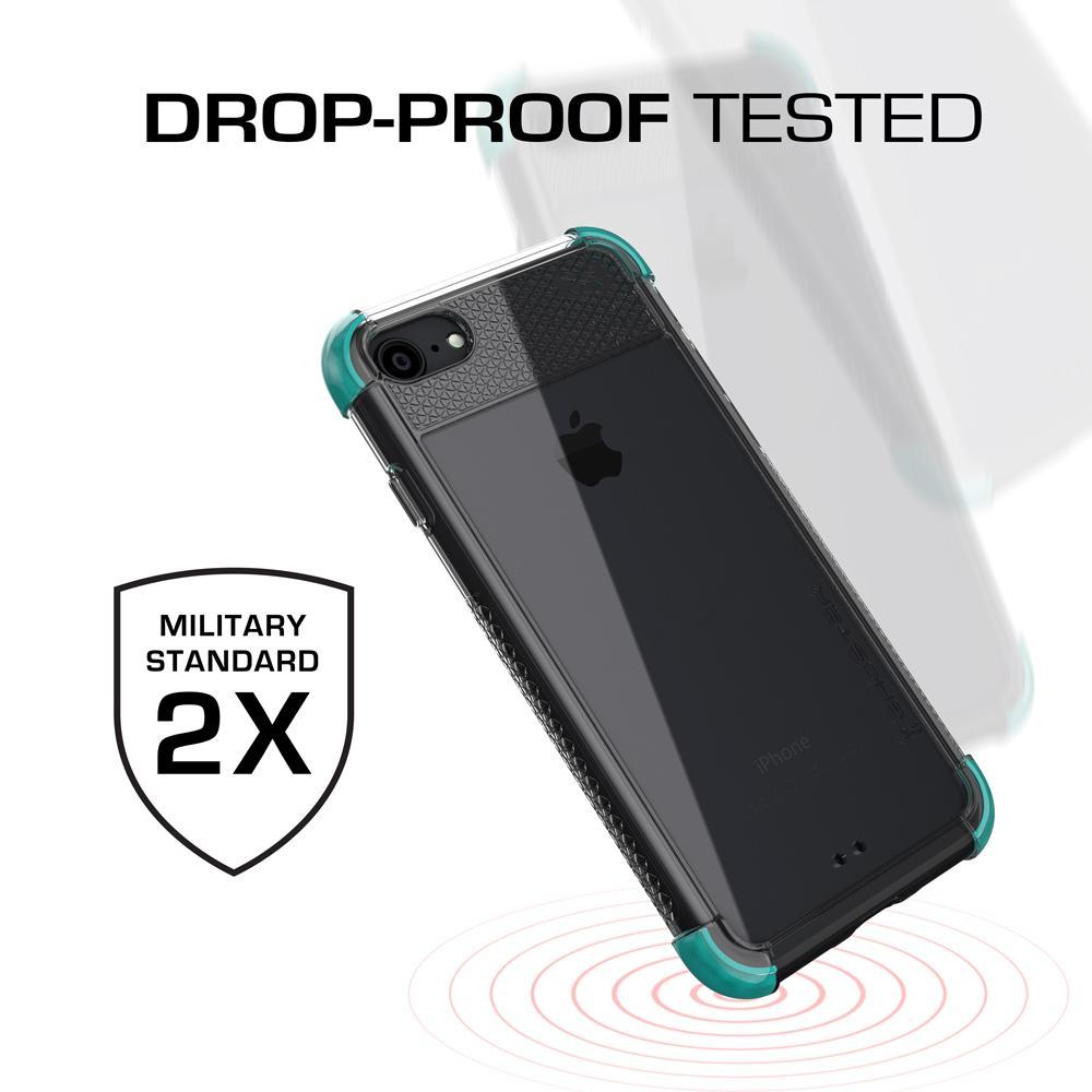 iPhone 7 Case, Ghostek® Covert 2 Series Military Drop Tested | Teal