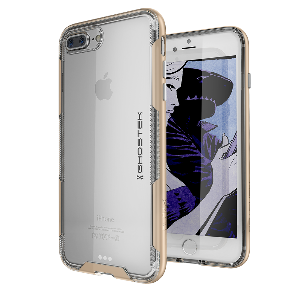 iPhone 7+ Plus Case, Ghostek Cloak 3 Series  for iPhone 7+ Plus  Case [GOLD]