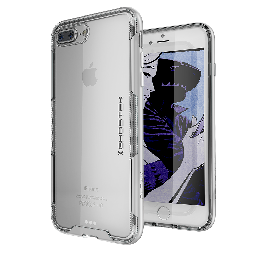 iPhone 7+ Plus Case, Ghostek Cloak 3 Series  for iPhone 7+ Plus  Case [SILVER]