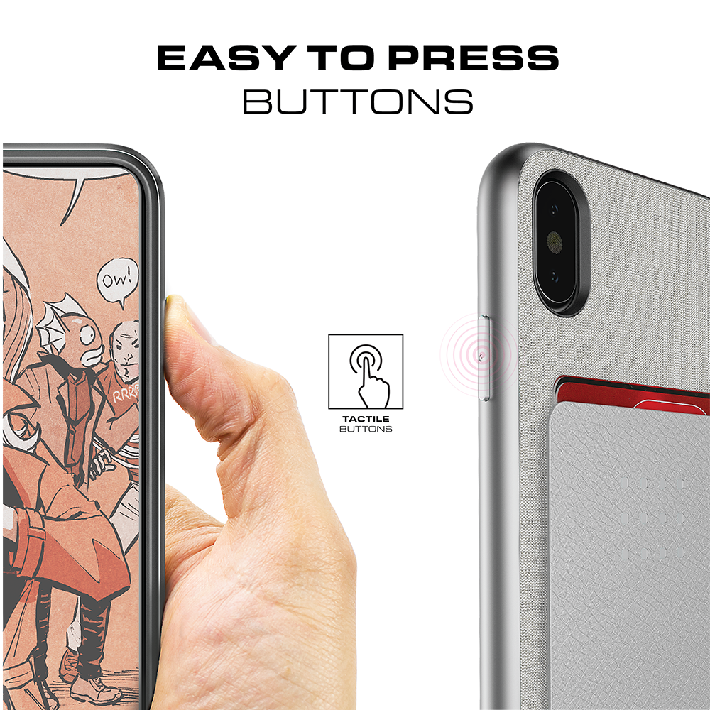 iPhone 8+ Plus Case, Ghostek Exec 2 Series for  iPhone 8+ Plus Protective Wallet Case [ROSE PINK]