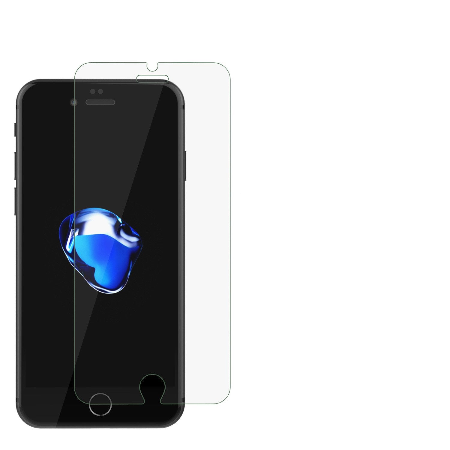 iPhone 7 Punkcase Glass SHIELD Tempered Glass Screen Protector 0.33mm Thick 9H Glass
