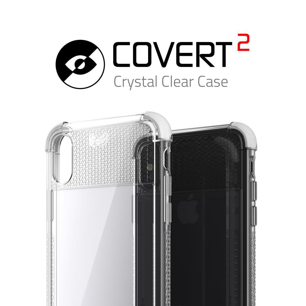 iPhone X Case, Ghostek Covert 2 Series for iPhone X / iPhone Pro Protective Case [White]