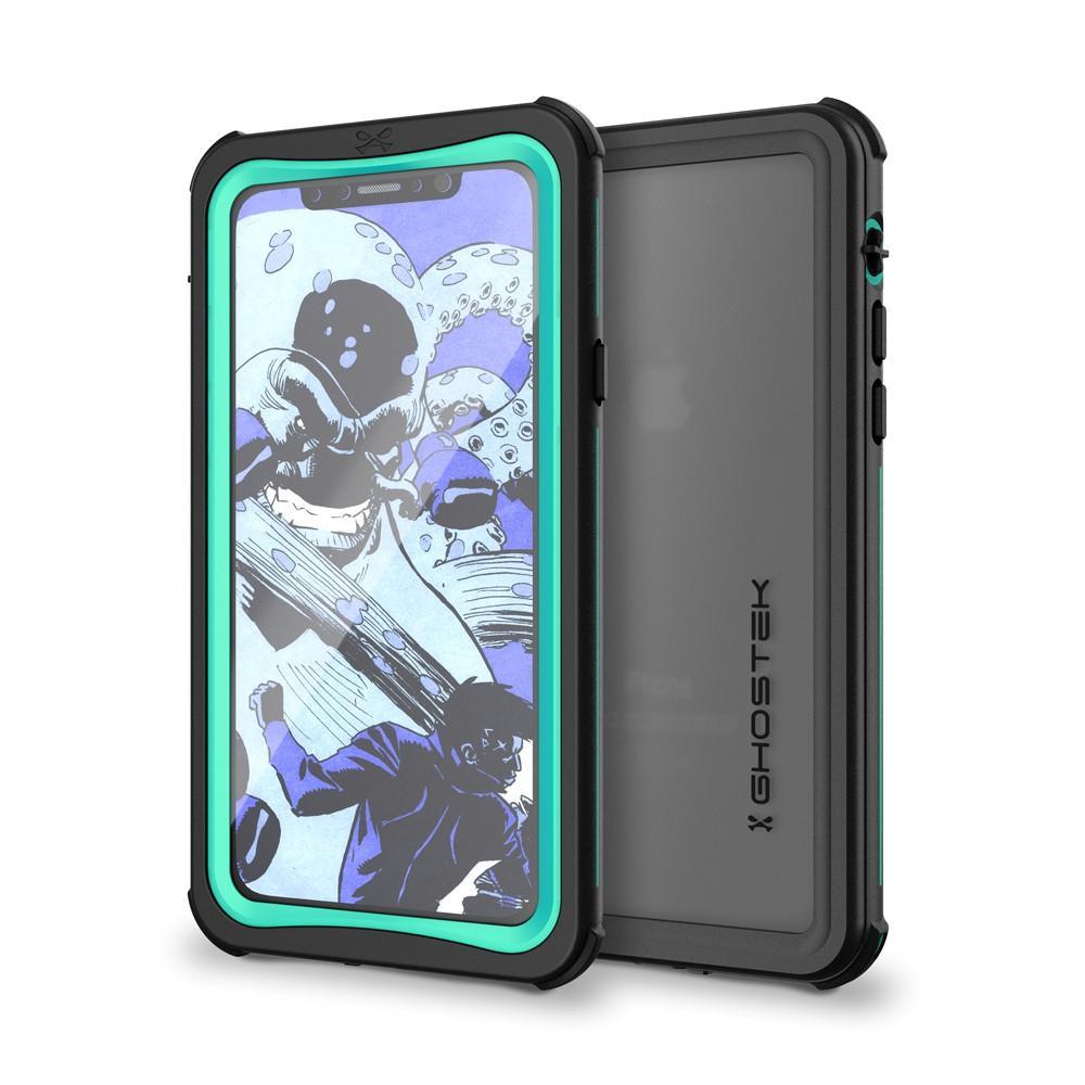 iPhone X  Case ,Ghostek Nautical Series  for iPhone X Rugged Heavy Duty Case |  TEAL