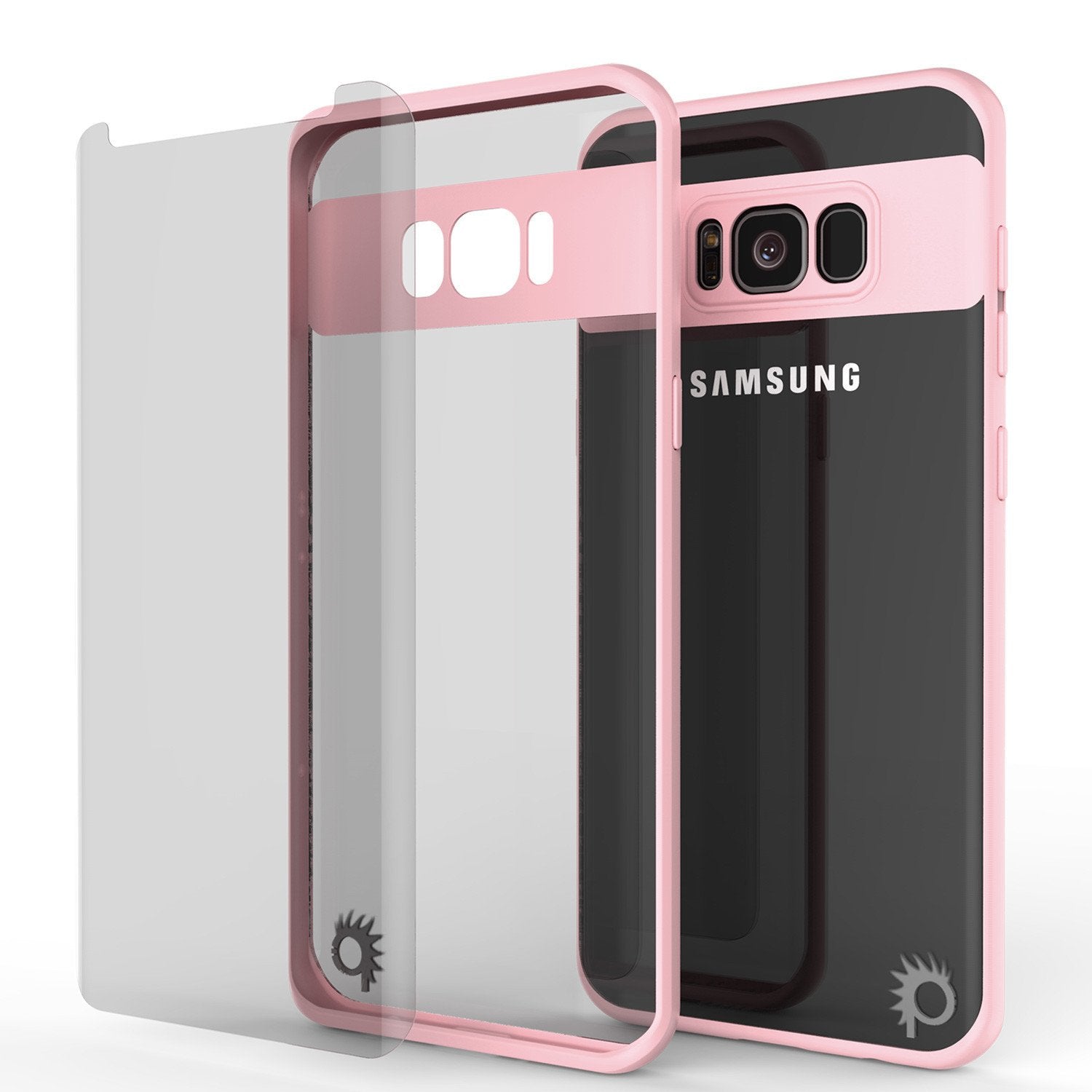 Galaxy S8 Case, Punkcase [MASK Series] [PINK]