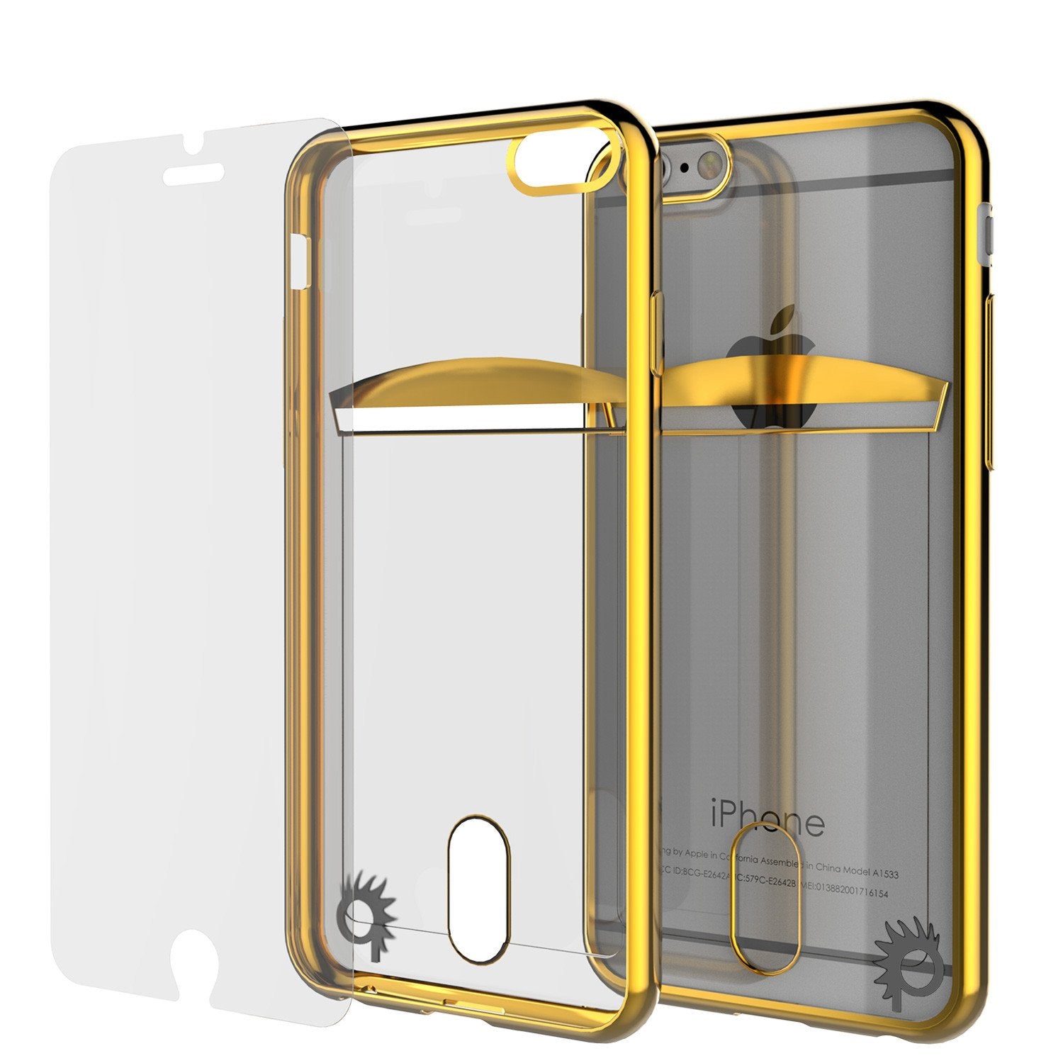 iPhone 6s+ Plus/6+ Plus Case, PUNKCASE® LUCID Gold Series