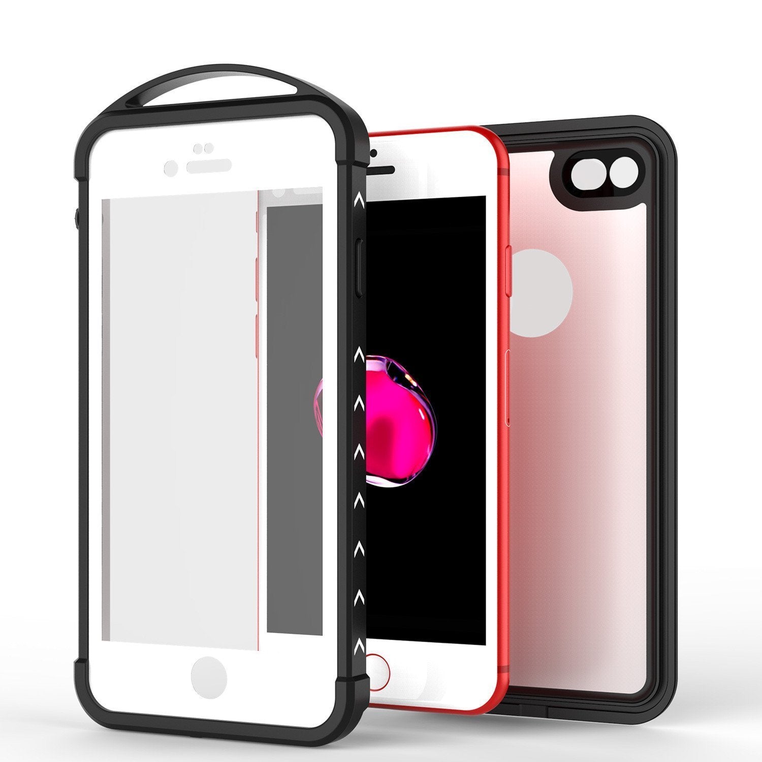 iPhone 8 Waterproof Case, Punkcase ALPINE Series, White | Heavy Duty Armor Cover