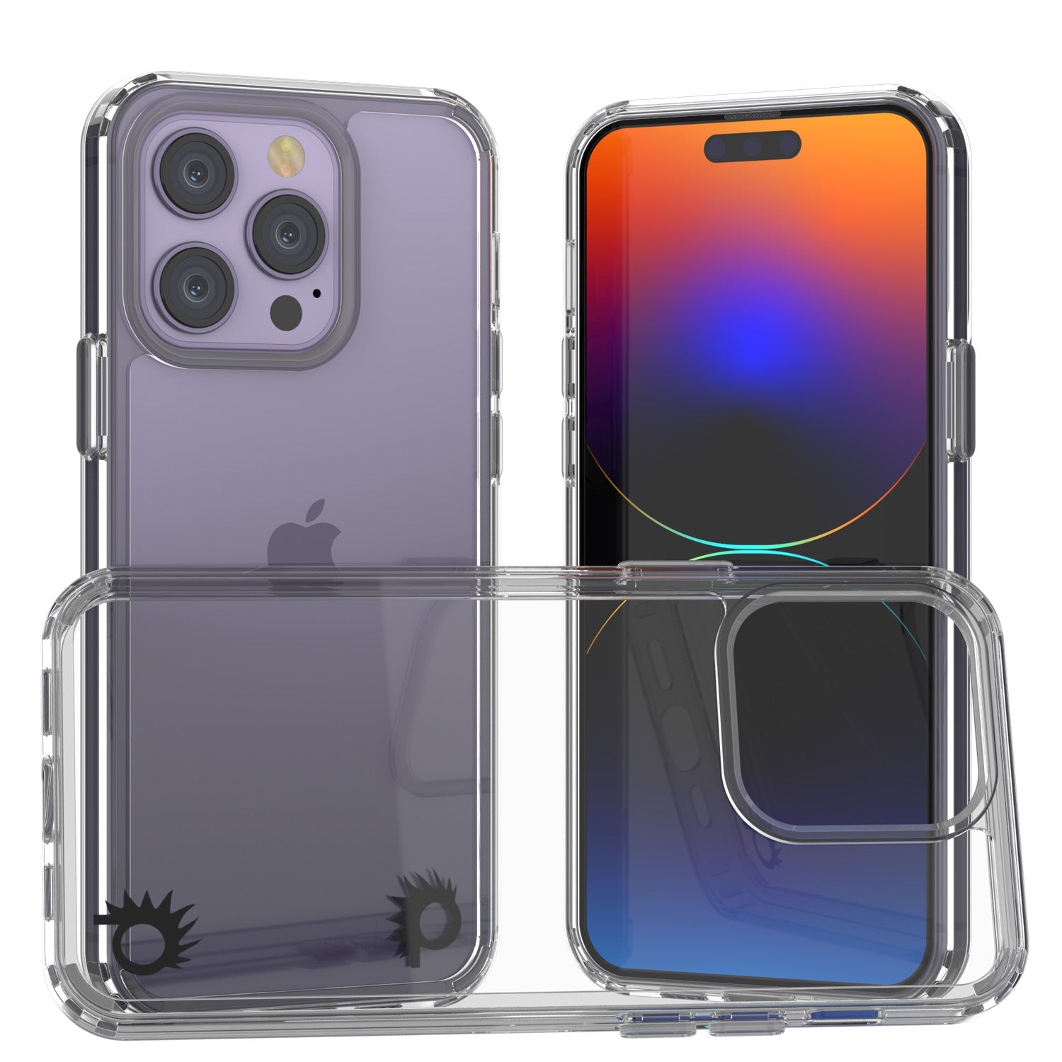 iPhone 15 Pro Case Punkcase® LUCID 2.0 Clear Series Series w/ SHIELD Screen Protector | Ultra Fit