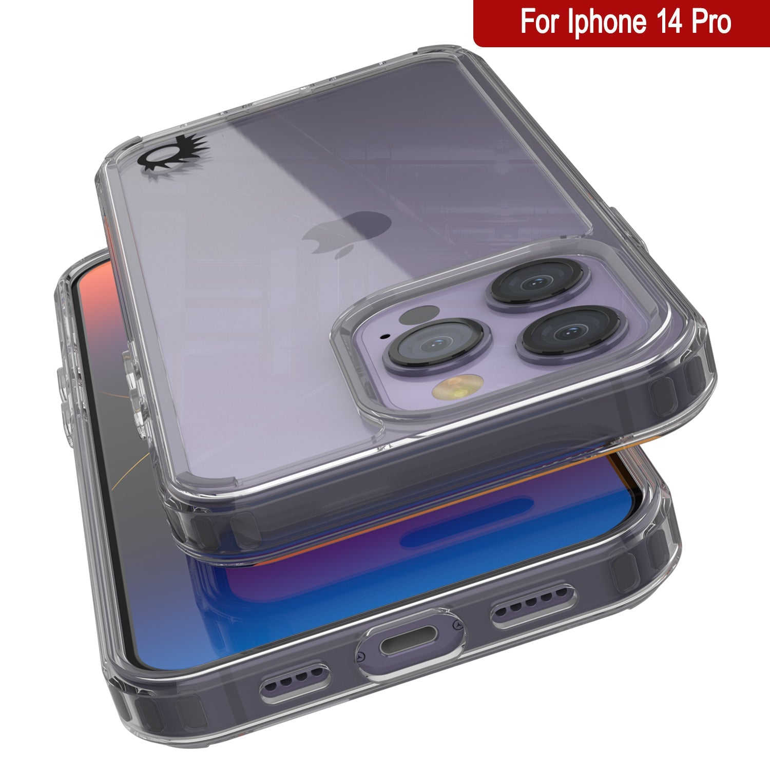 iPhone 15 Pro Case Punkcase® LUCID 2.0 Blue Series Series w/ SHIELD Screen Protector | Ultra Fit