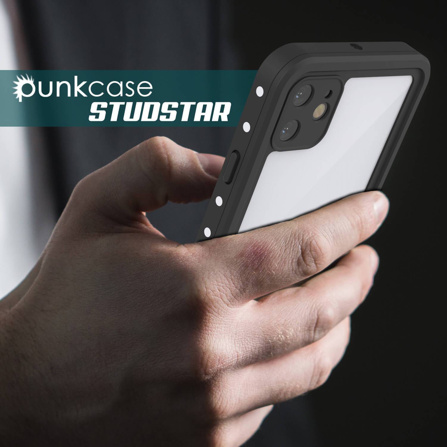 iPhone 11 Waterproof IP68 Case, Punkcase [White] [StudStar Series] [Slim Fit] [Dirtproof]