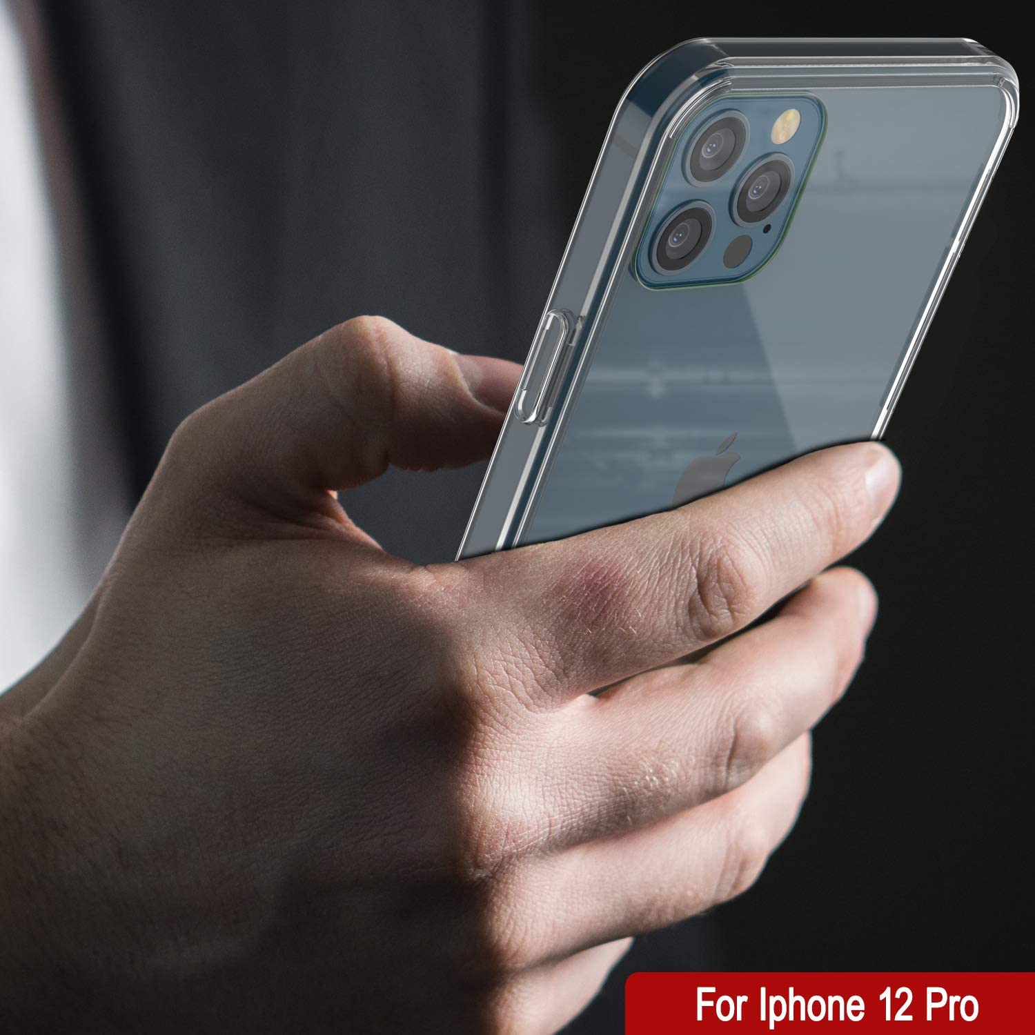 iPhone 12 Pro Case Punkcase® LUCID 2.0 Clear Series Series w/ SHIELD Screen Protector | Ultra Fit