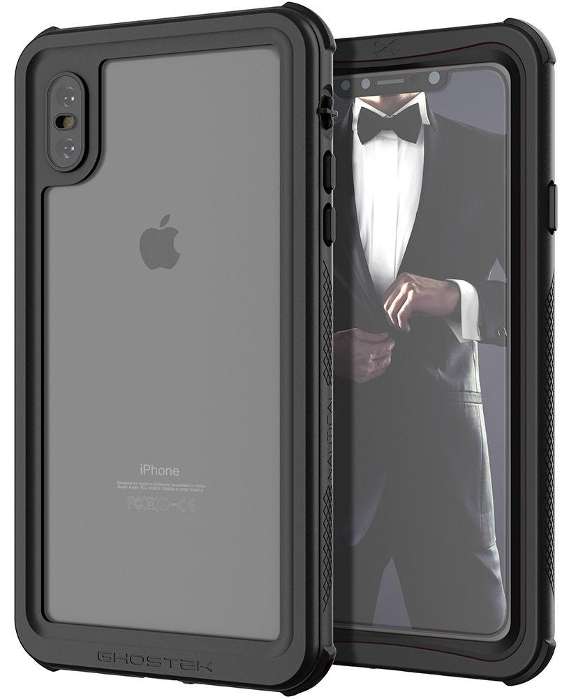 iPhone XS Max  Case ,Ghostek Nautical Series  for iPhone XS Max Rugged Heavy Duty Case |  BLACK
