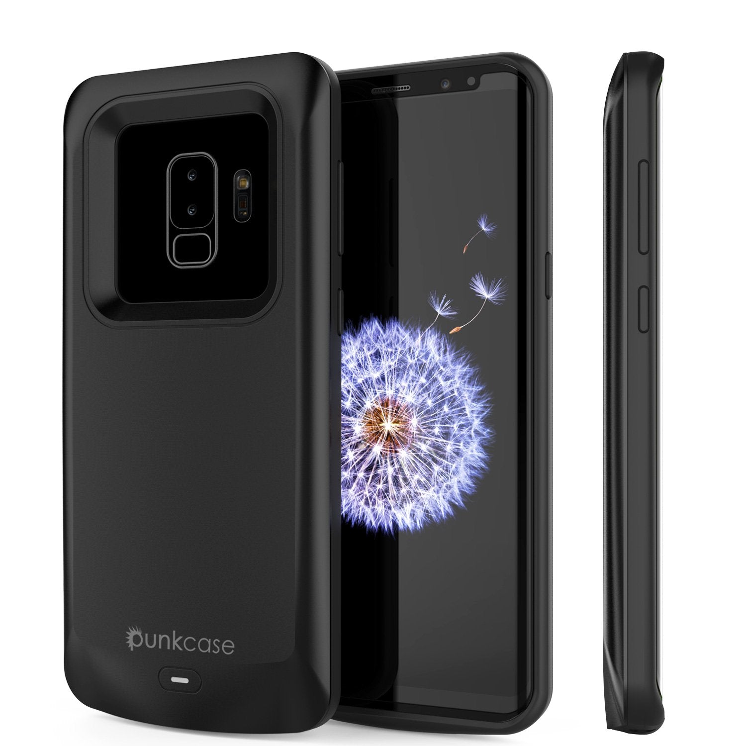 Galaxy S9 Plus Battery Case Punkjuice 5000mAH Fast Charging Case Black
