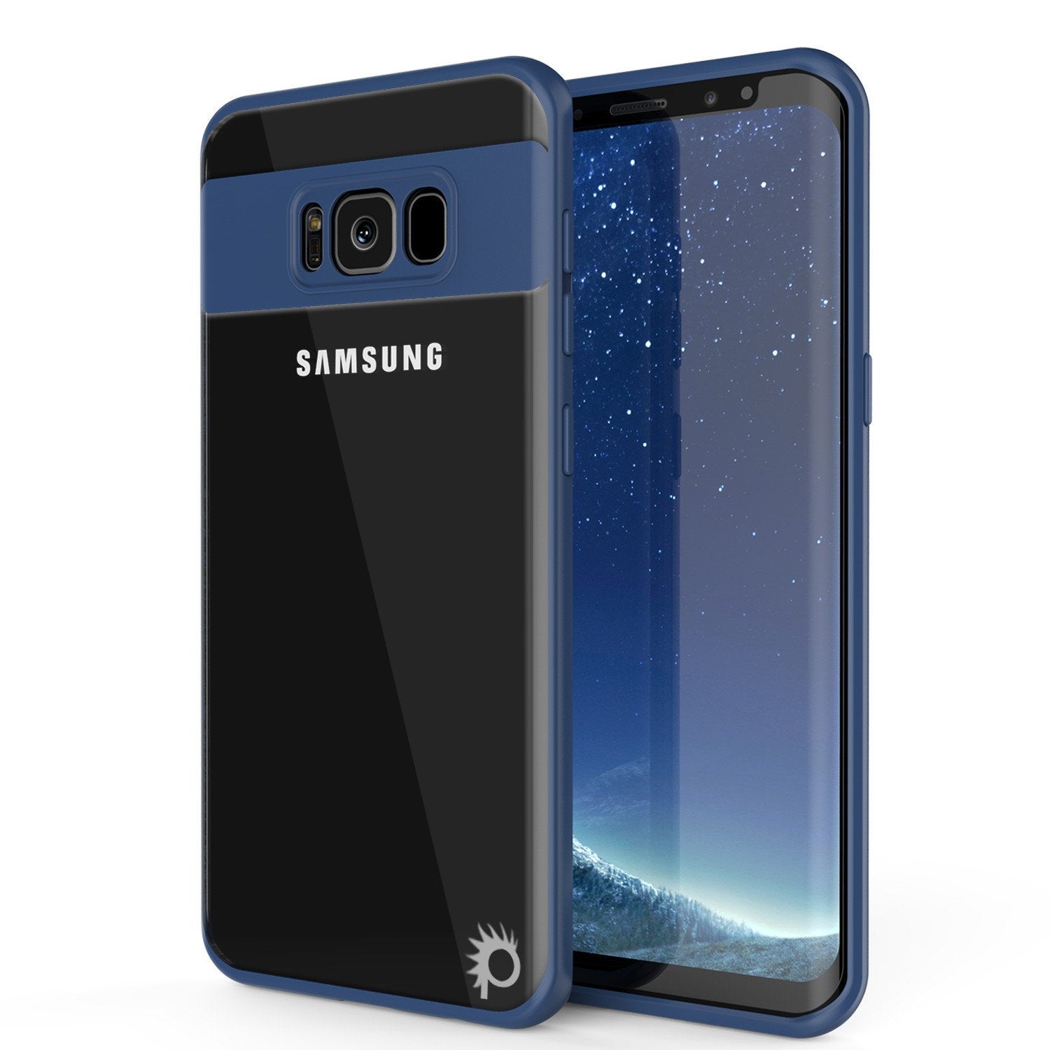 Galaxy S8 Case, Punkcase [MASK Series] [NAVY]
