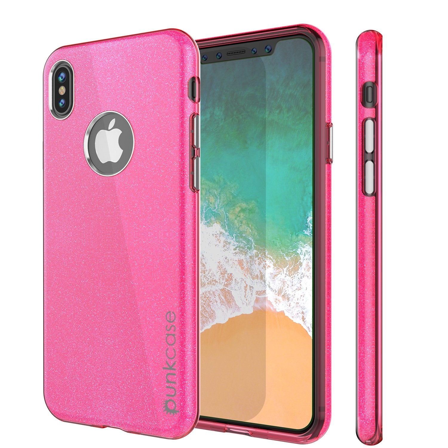 iPhone X Case, Punkcase Galactic 2.0 Series Ultra Slim Cover [Pink]