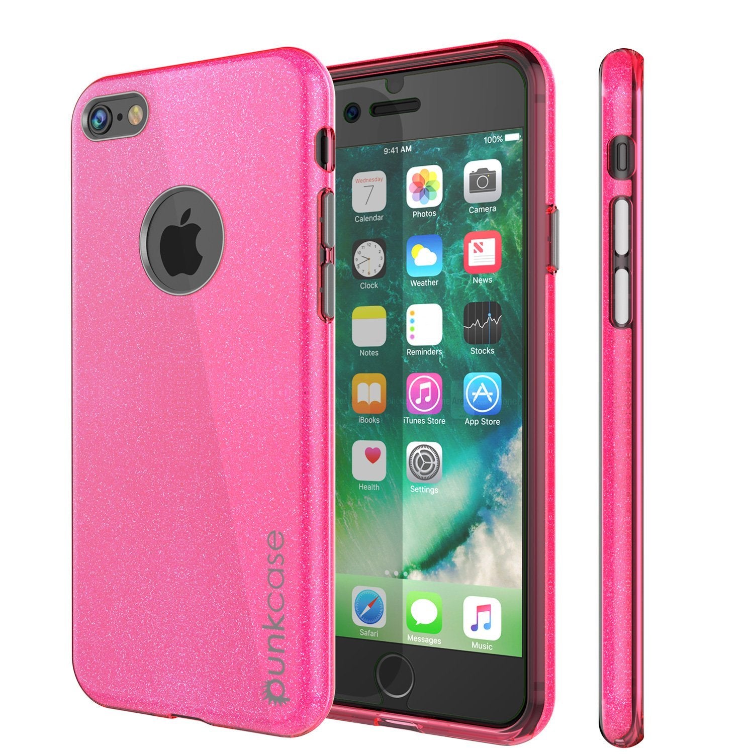 iPhone SE (4.7") Case, Punkcase Galactic 2.0 Series Ultra Slim Protective Armor TPU Cover [Pink]