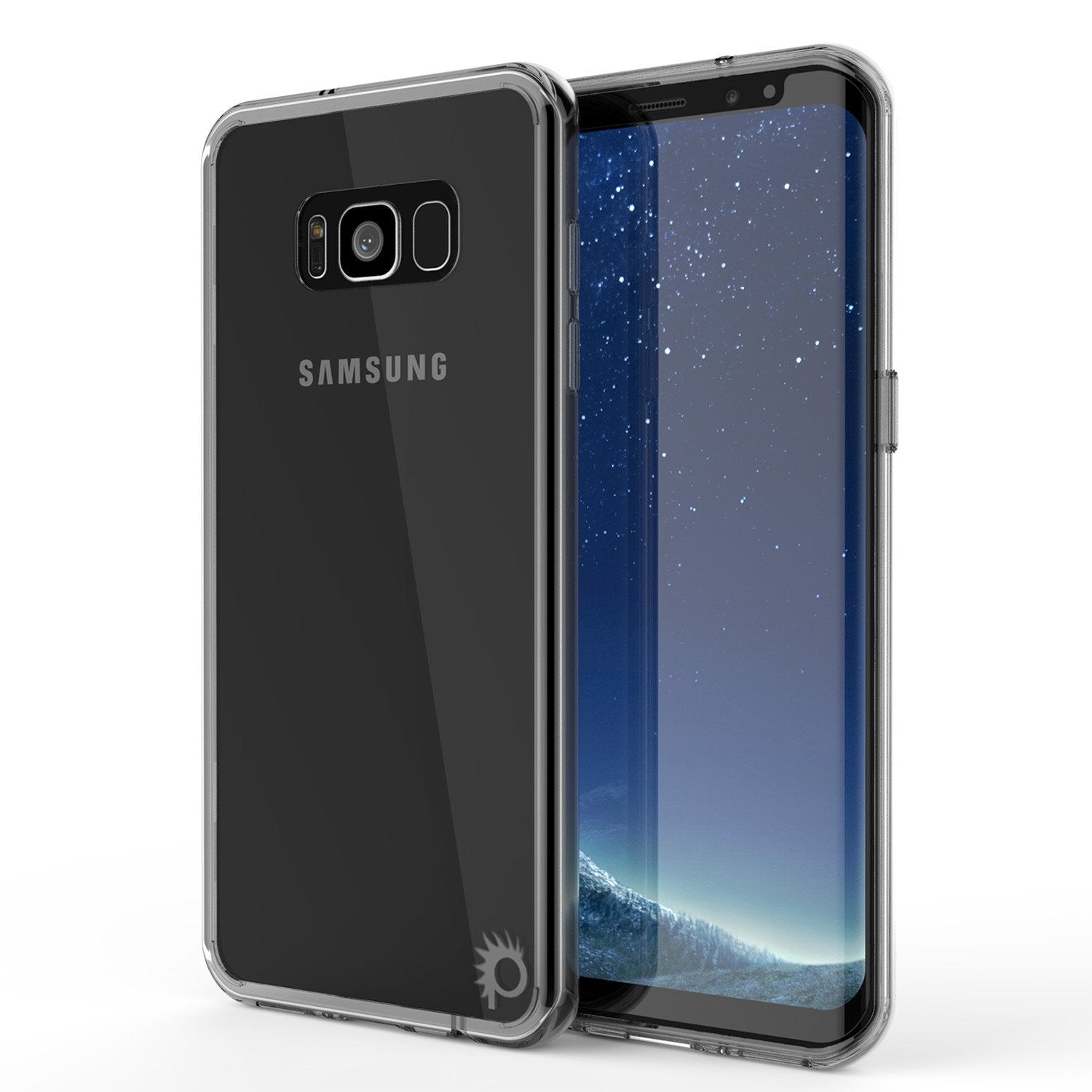 Galaxy S8 Plus Punkcase LUCID 2.0 Series Clear Back Case [Clear]