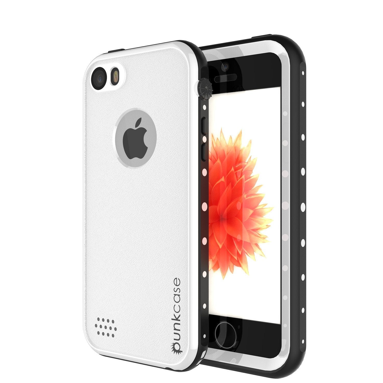 iPhone SE/5S/5 Waterproof Case, PunkCase StudStar White Shock/Dirt/Snow Proof | Lifetime Warranty
