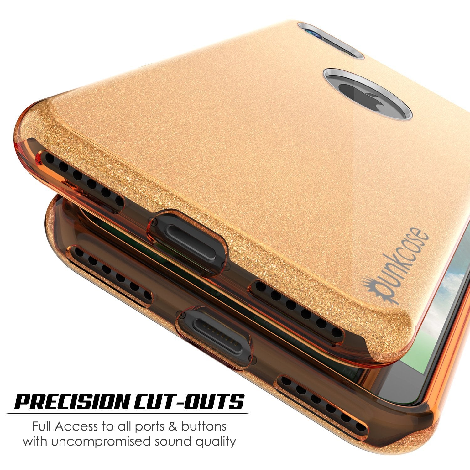iPhone SE (4.7") Case, Punkcase Galactic 2.0 Series Ultra Slim Protective Armor TPU Cover [Gold]