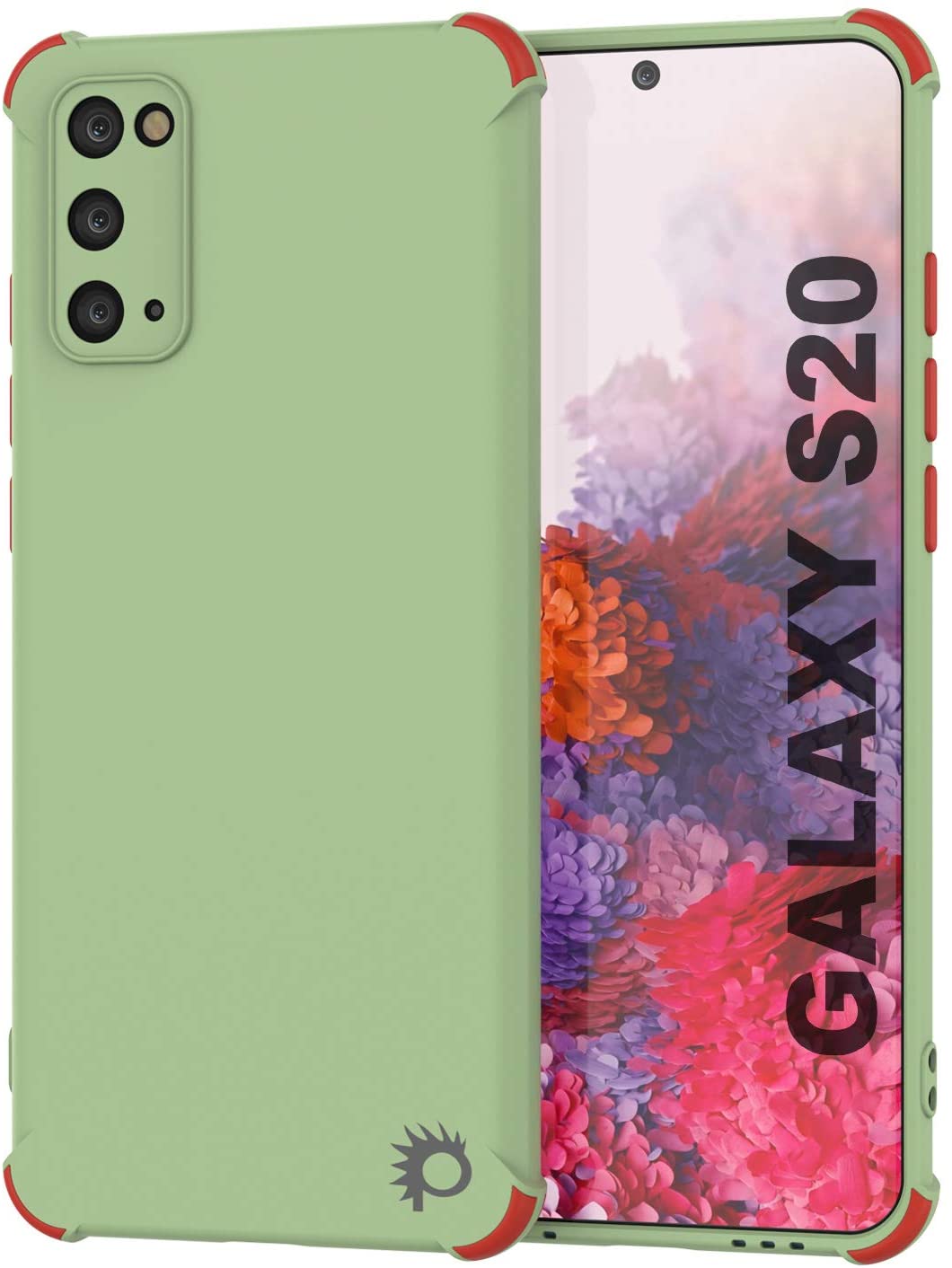 Punkcase Protective & Lightweight TPU Case [Sunshine Series] for Galaxy S20 [Light Green]