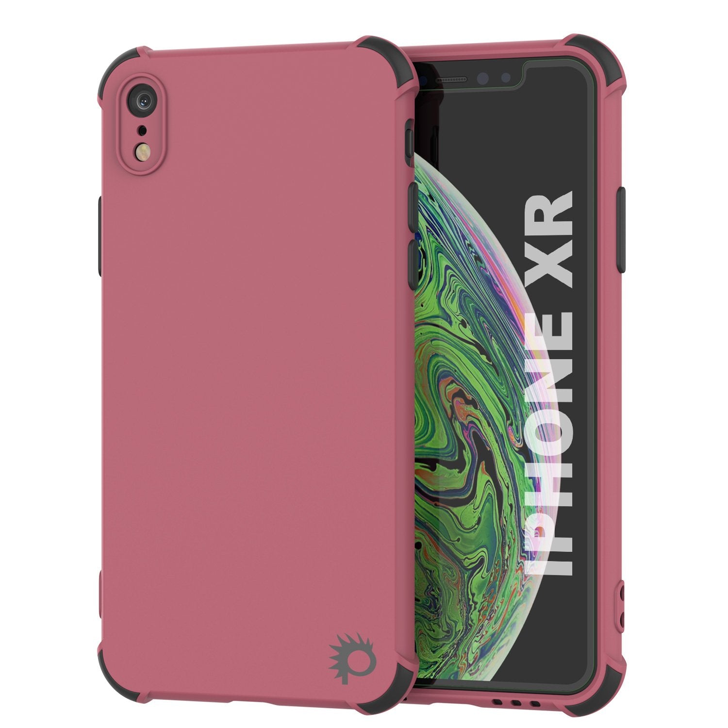 Punkcase Protective & Lightweight TPU Case [Sunshine Series] for iPhone XR [Rose]