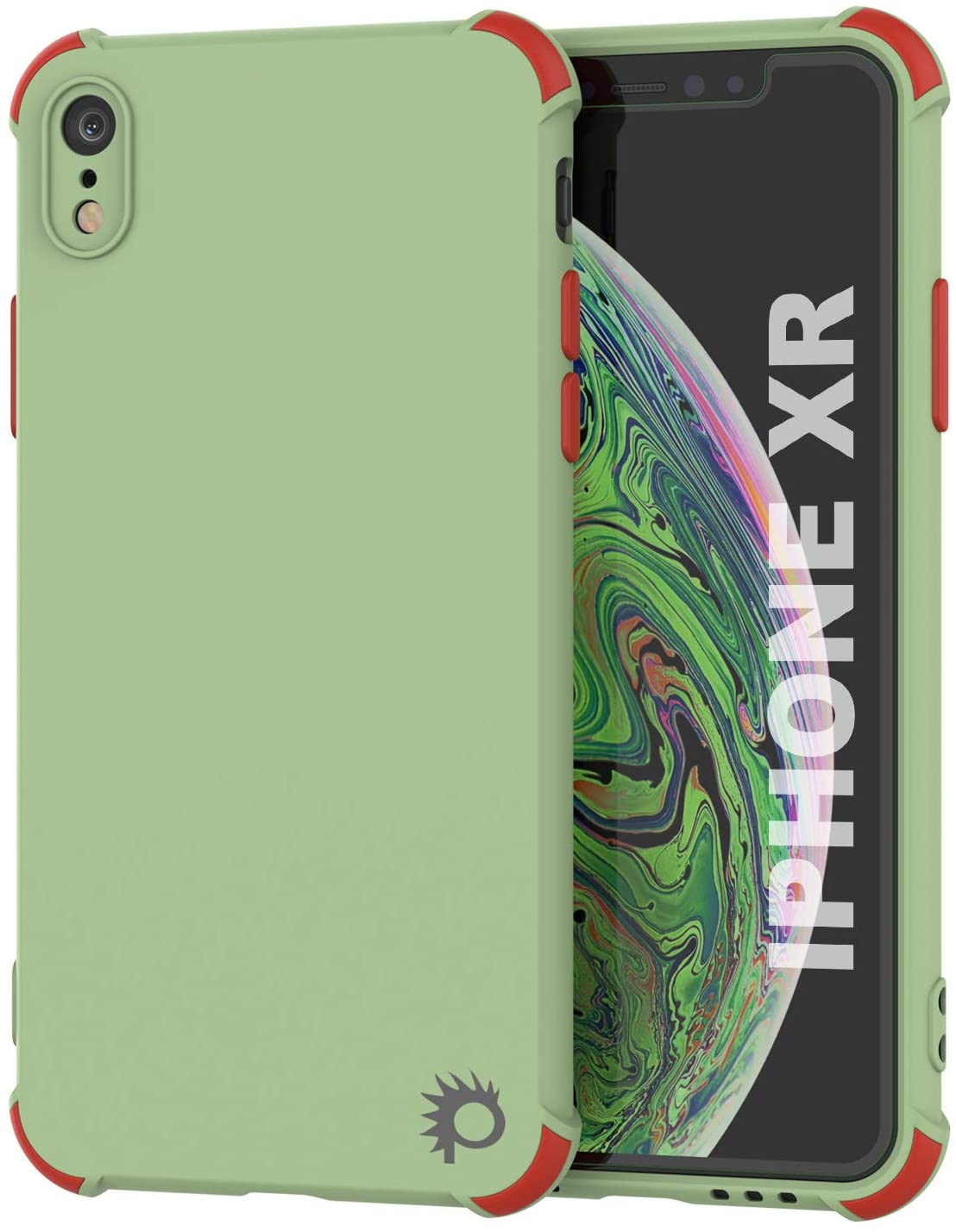 Punkcase Protective & Lightweight TPU Case [Sunshine Series] for iPhone XR [Light Green]