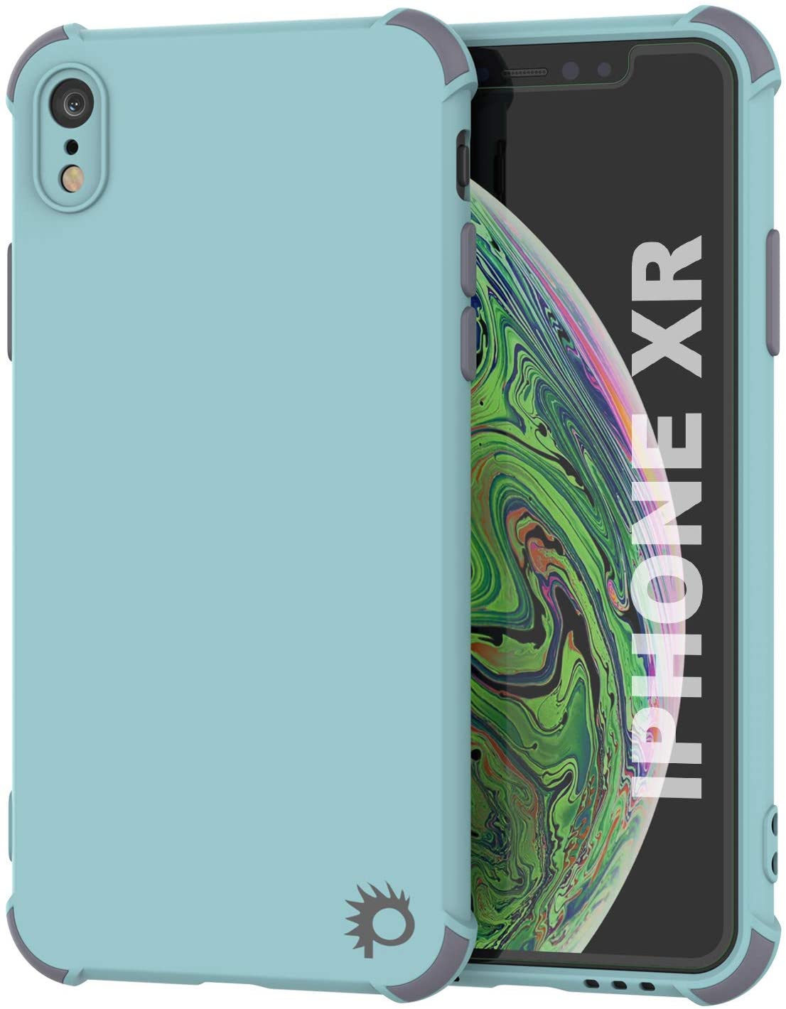 Punkcase Protective & Lightweight TPU Case [Sunshine Series] for iPhone XR [Teal]
