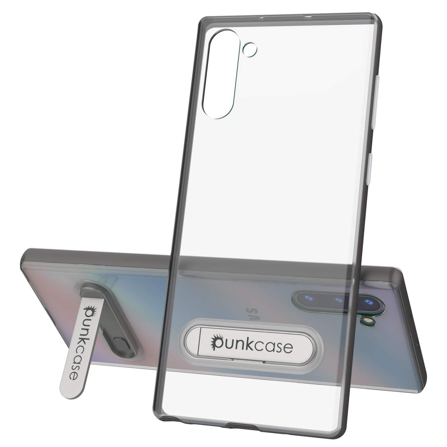 Galaxy Note 10 Lucid 3.0 PunkCase Armor Cover w/Integrated Kickstand and Screen Protector [Grey]