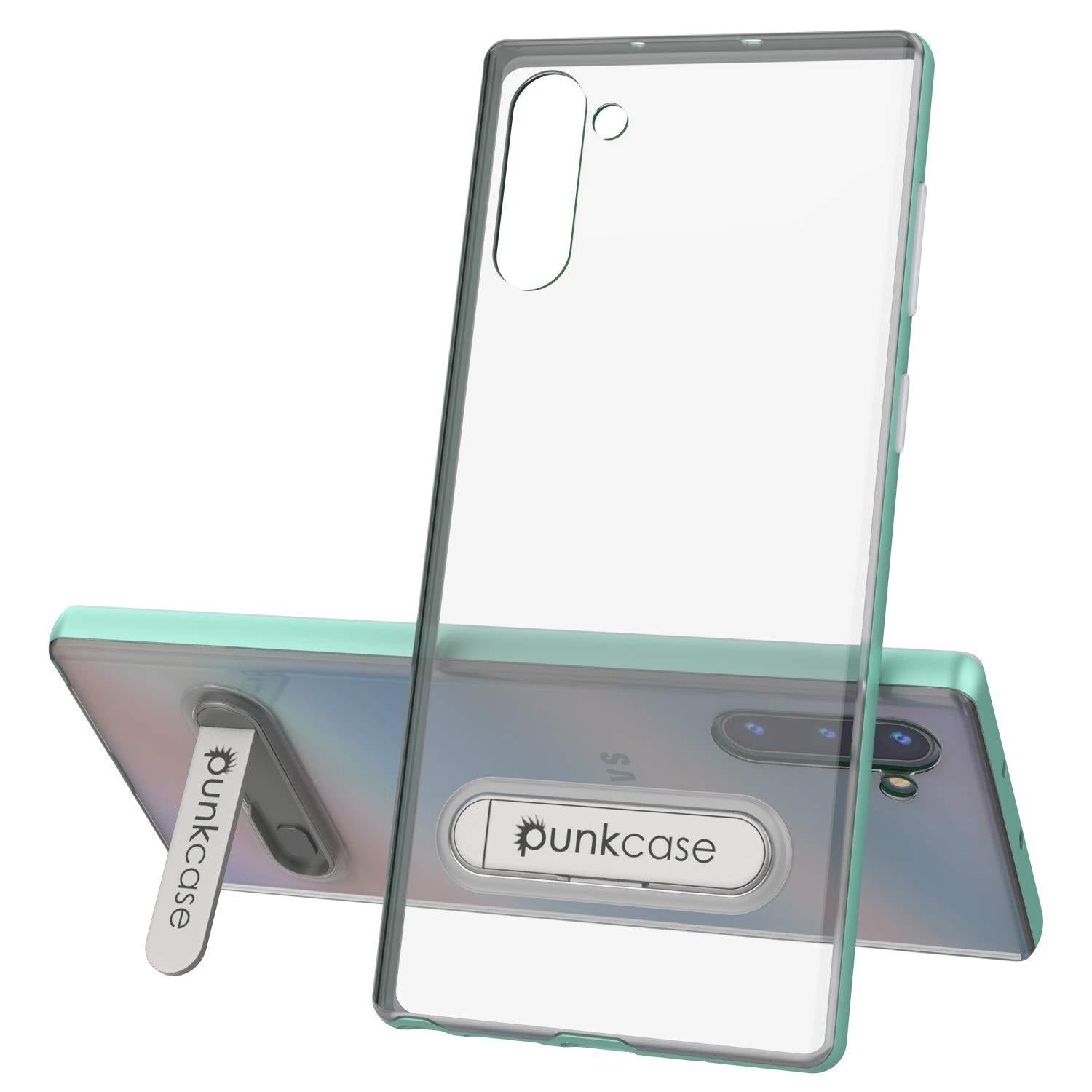 Galaxy Note 10 Lucid 3.0 PunkCase Armor Cover w/Integrated Kickstand and Screen Protector [Teal]