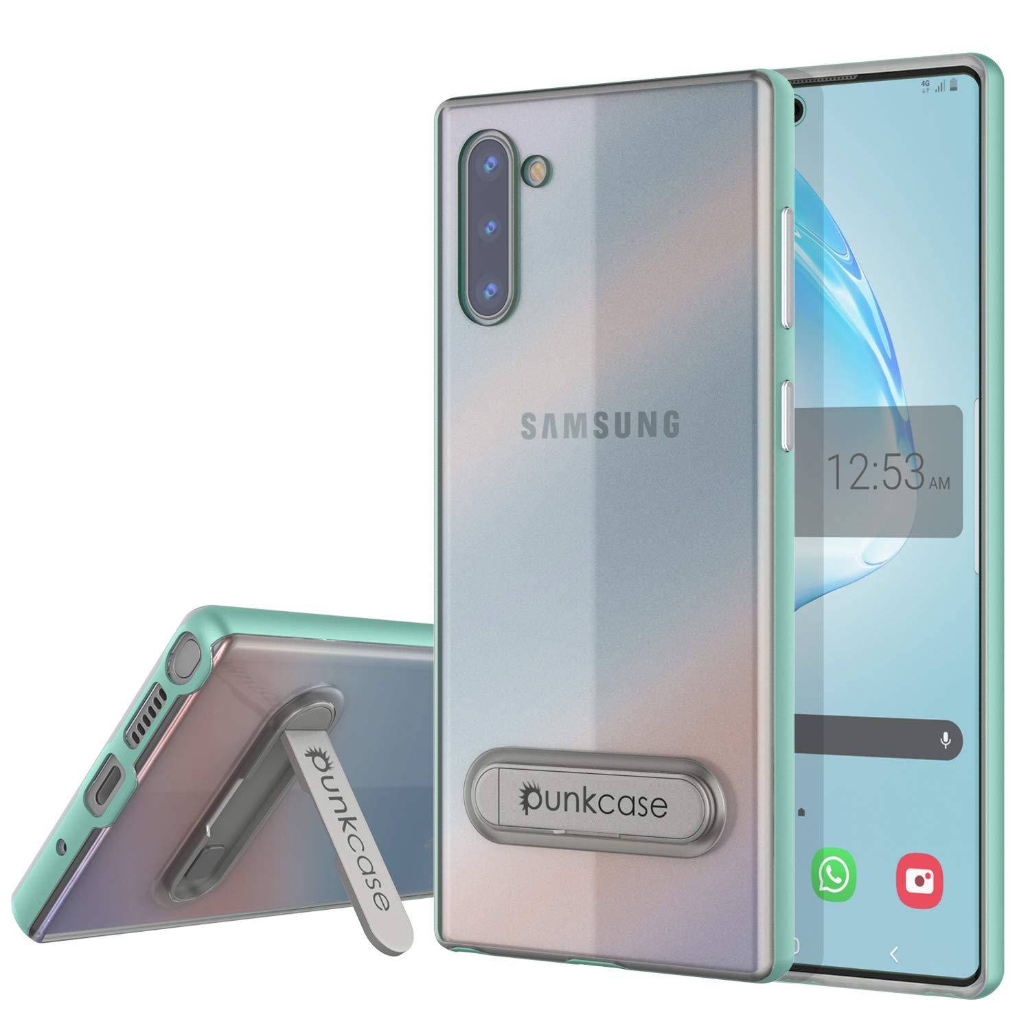 Galaxy Note 10 Lucid 3.0 PunkCase Armor Cover w/Integrated Kickstand and Screen Protector [Teal]