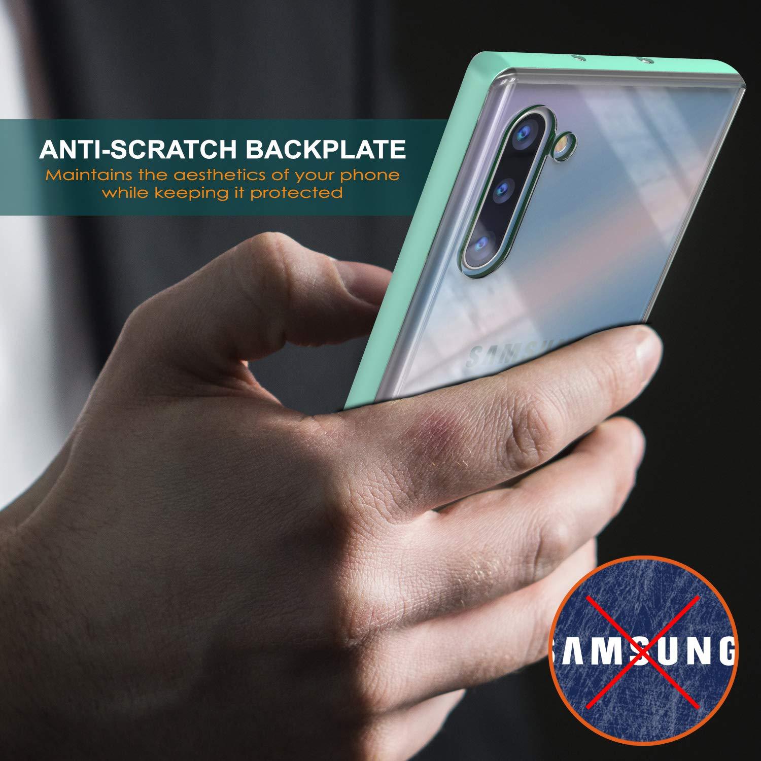 Galaxy Note 10 Lucid 3.0 PunkCase Armor Cover w/Integrated Kickstand and Screen Protector [Teal]