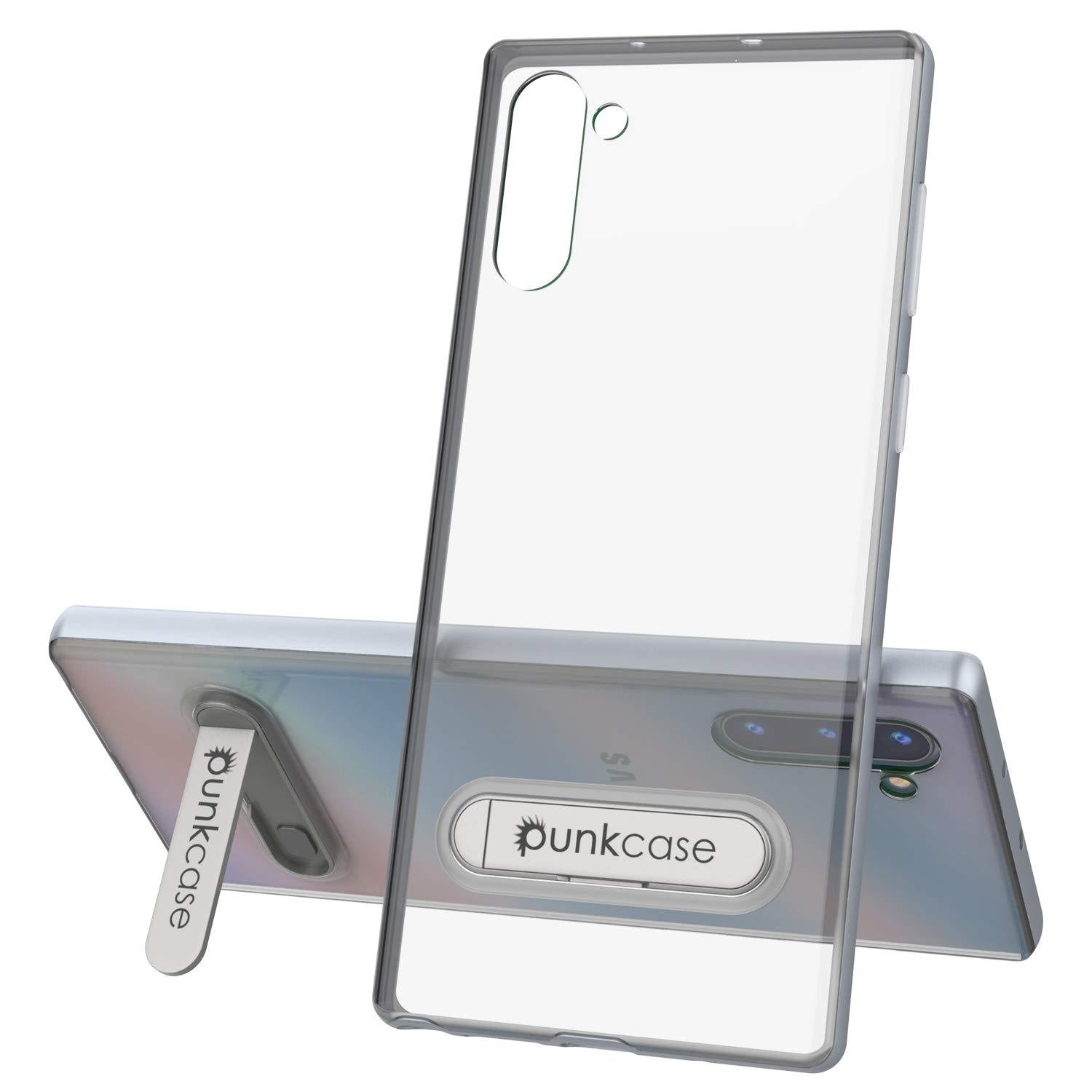 Galaxy Note 10 Lucid 3.0 PunkCase Armor Cover w/Integrated Kickstand and Screen Protector [Silver]