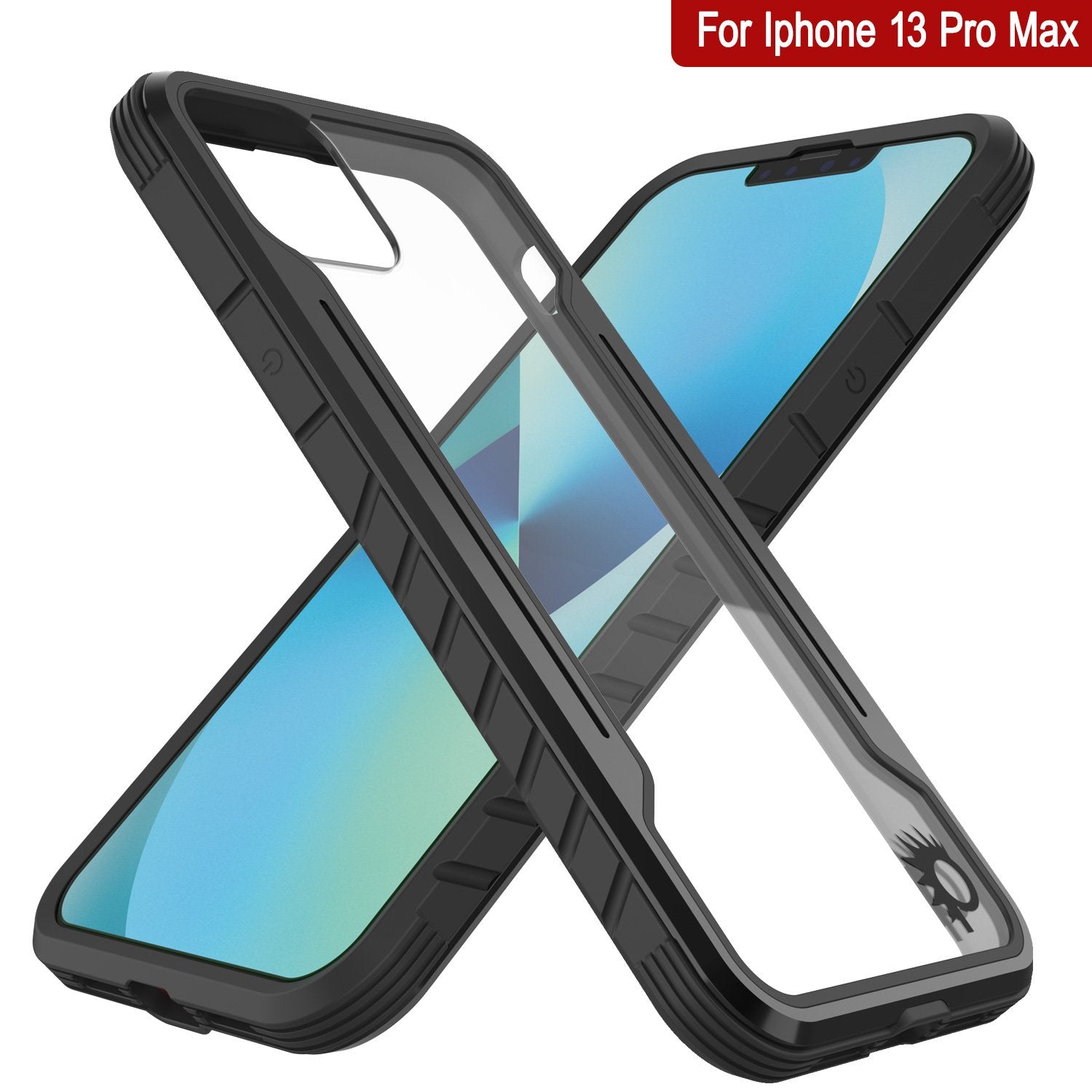 Punkcase iPhone 14 Pro Max Ravenger MAG Defense Case Protective Military Grade Multilayer Cover [Black]