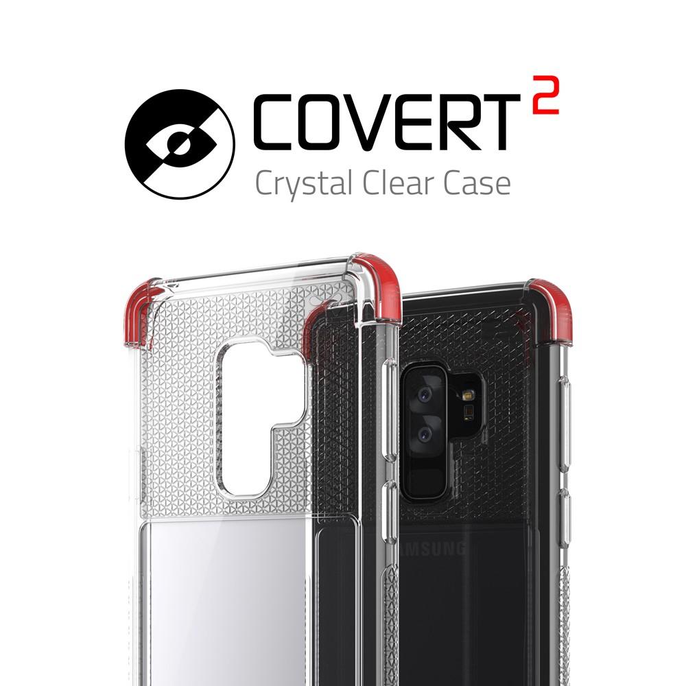 Galaxy S9+ Plus Case | Covert 2 Series | [Red]
