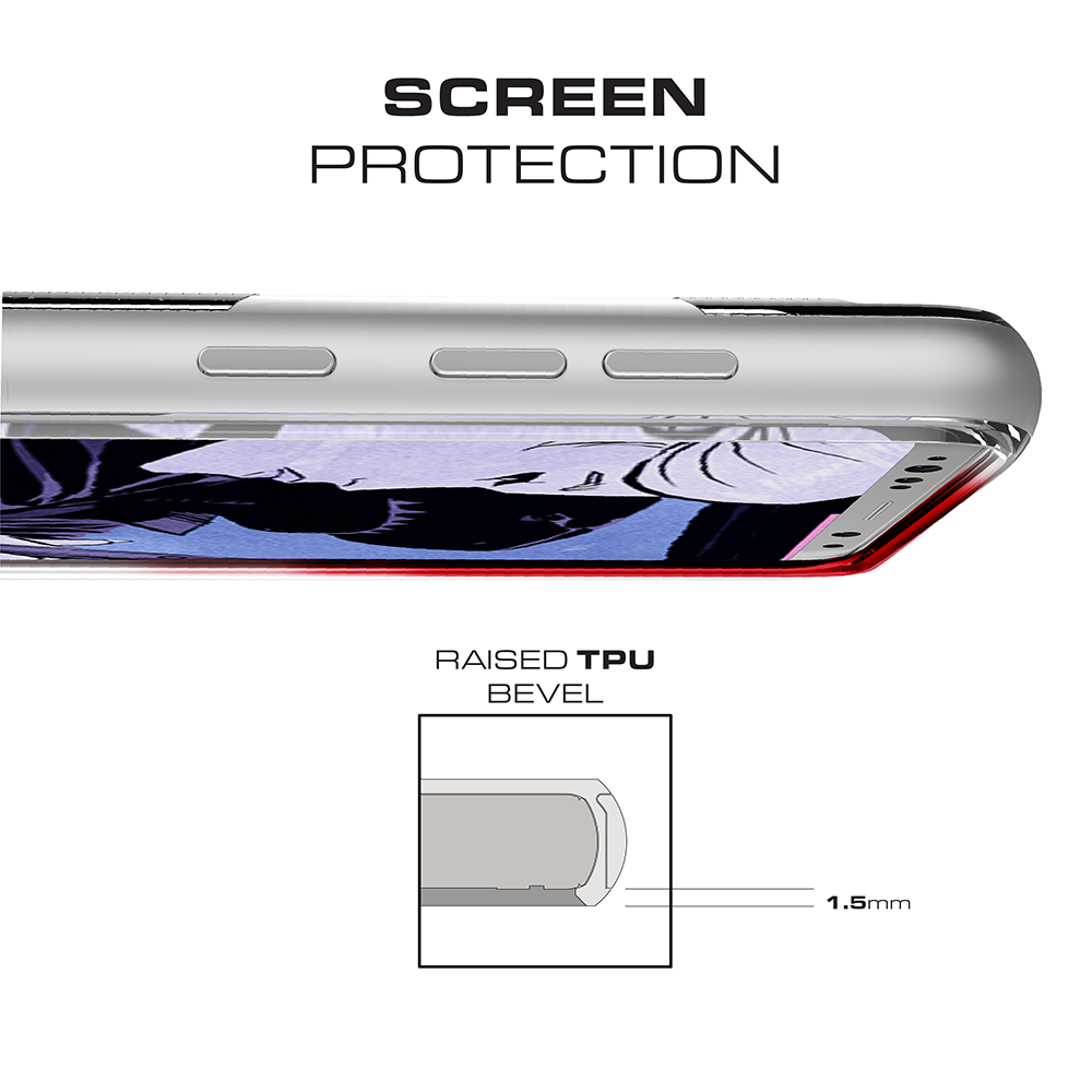 Galaxy S9+ Plus Clear Protective Case | Cloak 3 Series [Pink]