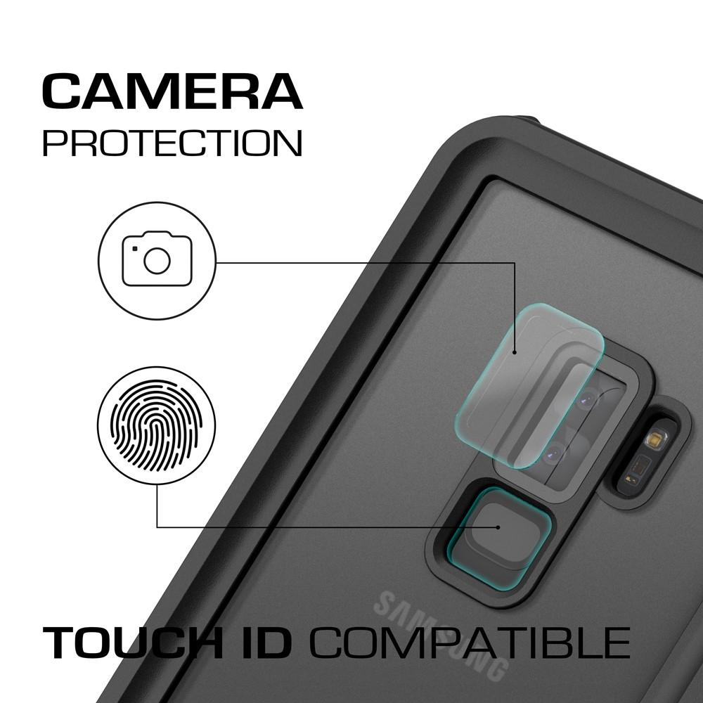 Galaxy S9+ Plus Rugged Waterproof Case | Nautical Series | [Red]