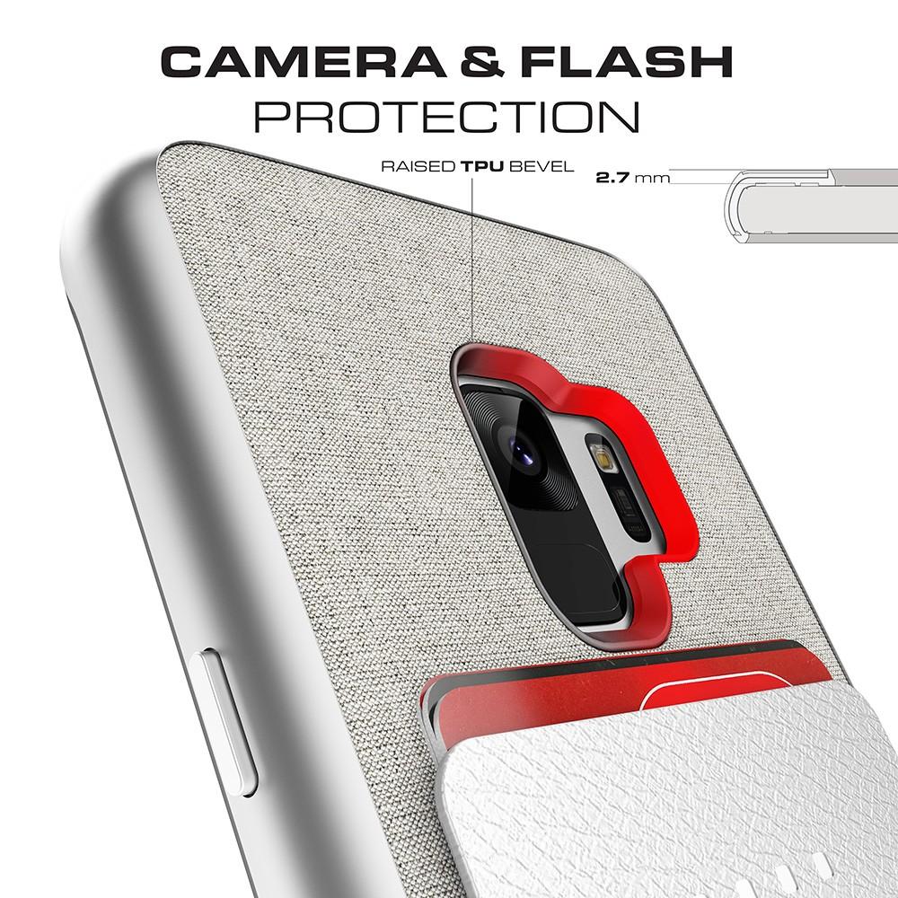Galaxy S9 Protective Wallet Case | Exec 2 Series [Brown]