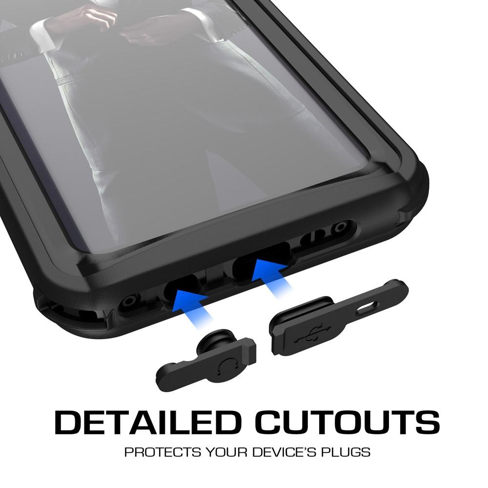 Galaxy S9 Rugged Waterproof Case | Nautical Series [Black]